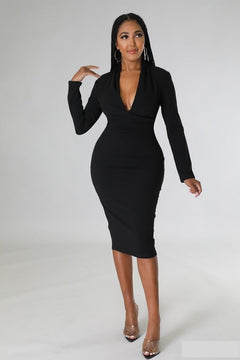 Deal With It Dress | Burgundy (Final Sale)