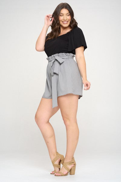 Wild Heart Romper (Black) (FINAL SALE)
