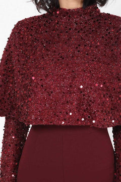 Twinkle Twinkle Jumpsuit | Wine (Final Sale)