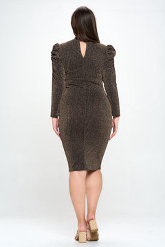 Twinkle Star Dress | Gold (Final Sale)