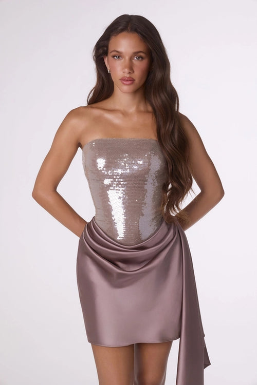The Main Event Dress | Dusty Mauve (FINAL SALE)