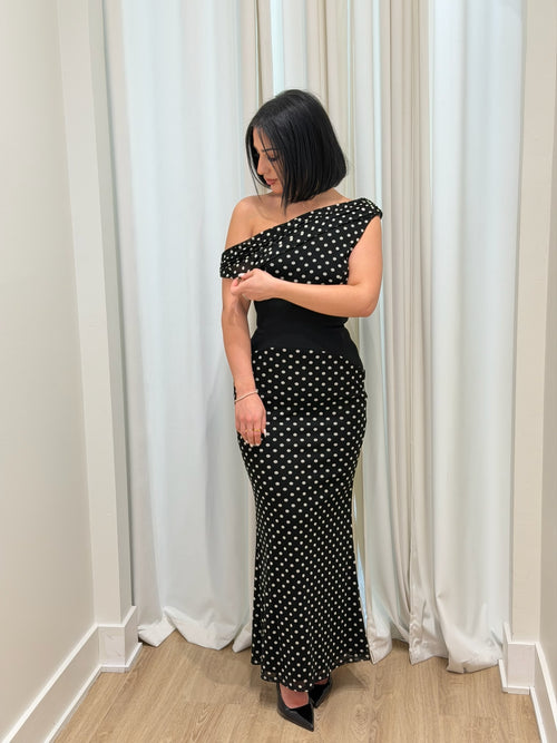 Make A Scene Dress | Black Dot