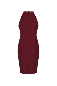 Crystal Hour Dress | Wine