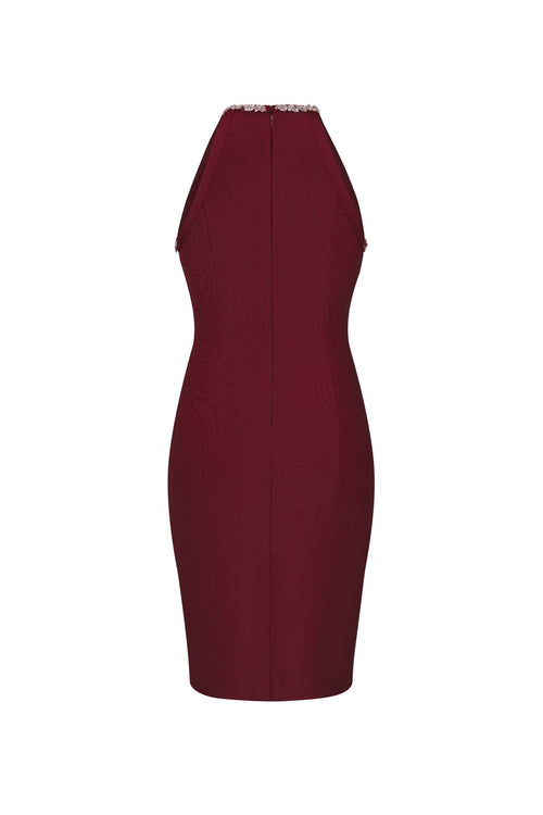Crystal Hour Dress | Wine