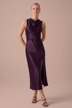 Starlight Soiree Dress | Plum