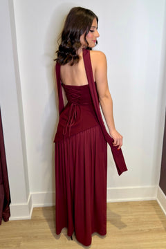 Beautiful Fantasy Dress | Wine