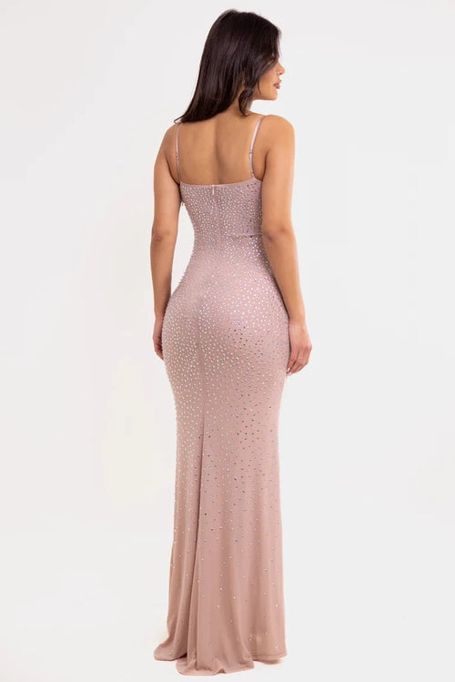 The Lorine Dress | Light Mauve (FINAL SALE)