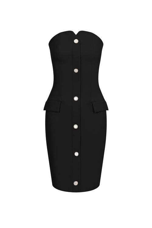 Secret Rendezvous Dress | Black