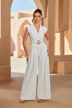 The Megan Jumpsuit | Khaki