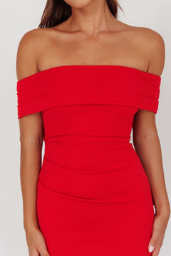 Iconic Bow Dress | Red