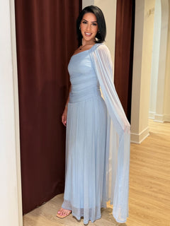 The Athena Glow Dress | Blue