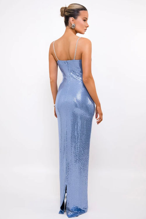 The Indira Dress | Blue