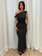 Make A Scene Dress | Black Dot