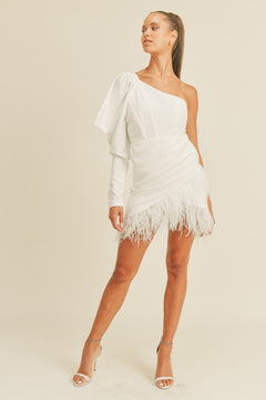 Fashionista Fave Dress (Ivory) (FINAL SALE)