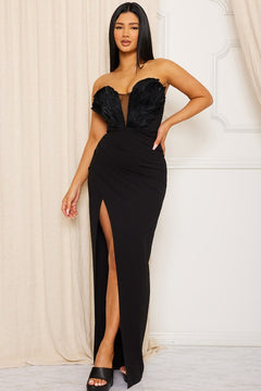 Queen Tamia Dress (Black)