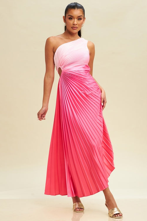 Ombre Enchantment Dress | Pink