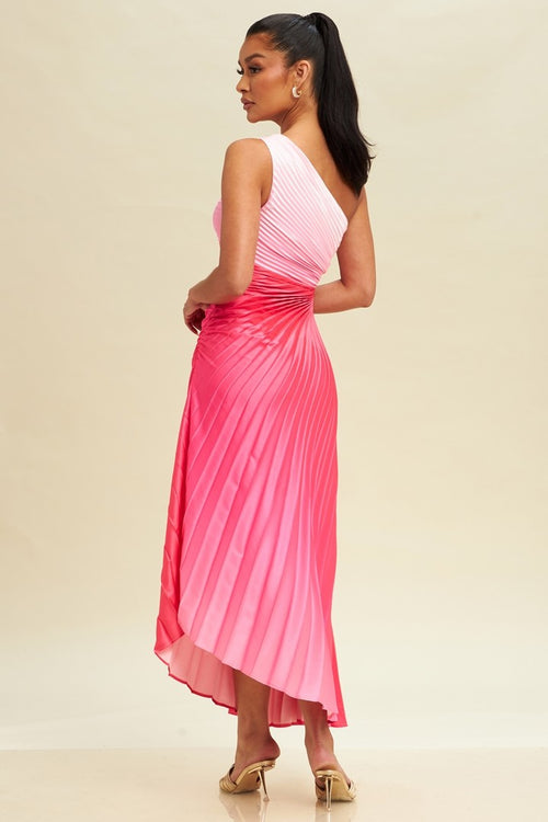 Ombre Enchantment Dress | Pink