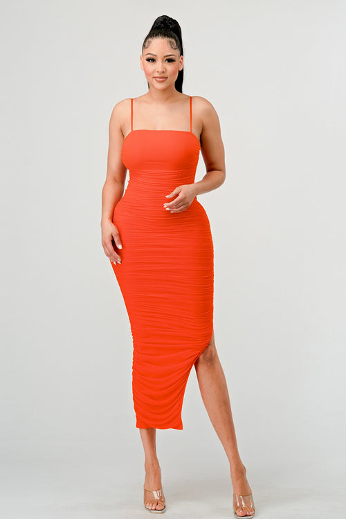 The Nora Dress (Orange)