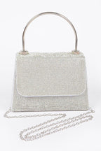 Dazzle Forever Clutch | Silver
