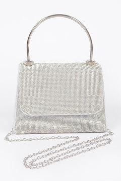 Dazzle Forever Clutch | Silver