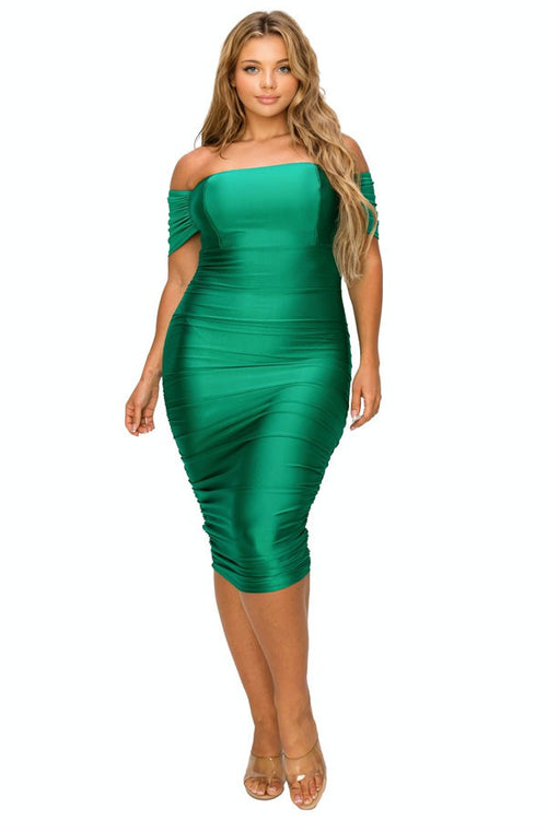 First Date Dress (Green) + (FINAL SALE)