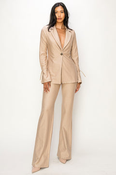 I'm the Boss Two-Piece Set (Taupe)