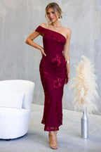 Everlasting Bloom Dress | Wine