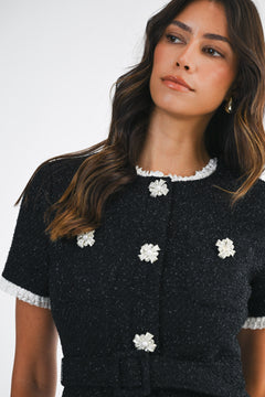 Roman Holiday Dress | Black