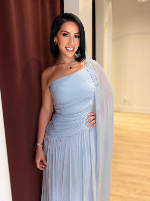The Athena Glow Dress | Blue