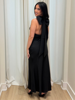 Blissful Bow Dress | Black