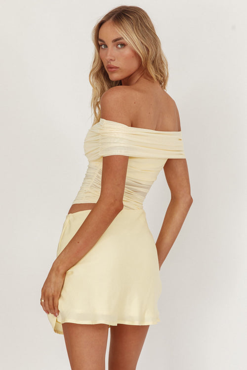 Summer In Sorrento Dress | Yellow
