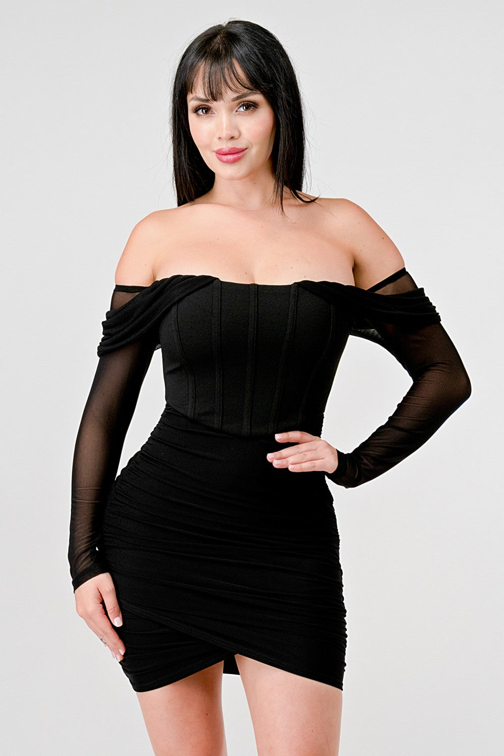 Contemporary Classic Dress (Black)