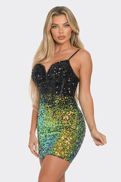 Get the Party Started Dress | Black