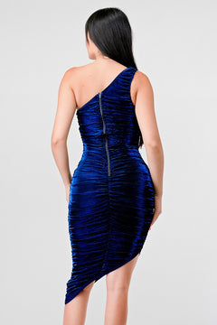 Electric Euphoria Dress | Midnight Blue