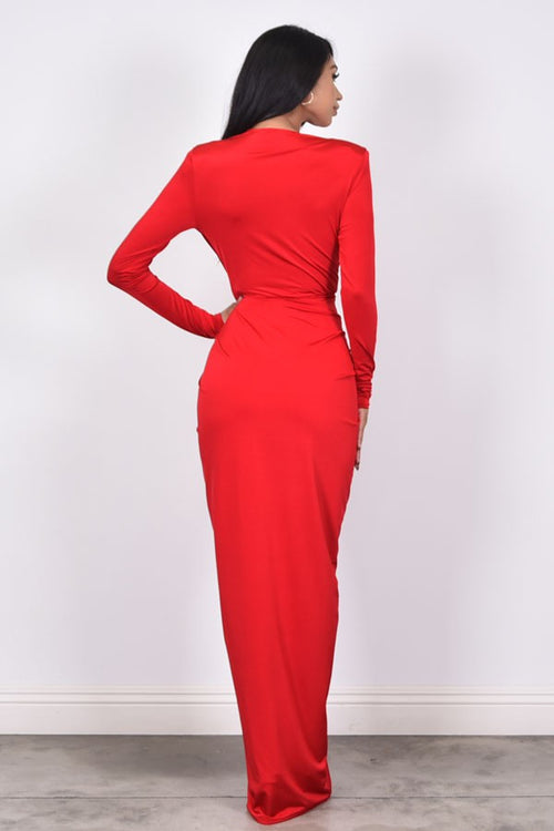 Monaco Dreams Dress | Red