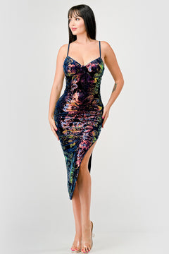 Kaleidoscope Dream Dress | Navy/Multi