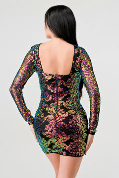 Party Crasher Dress | Black/Multi