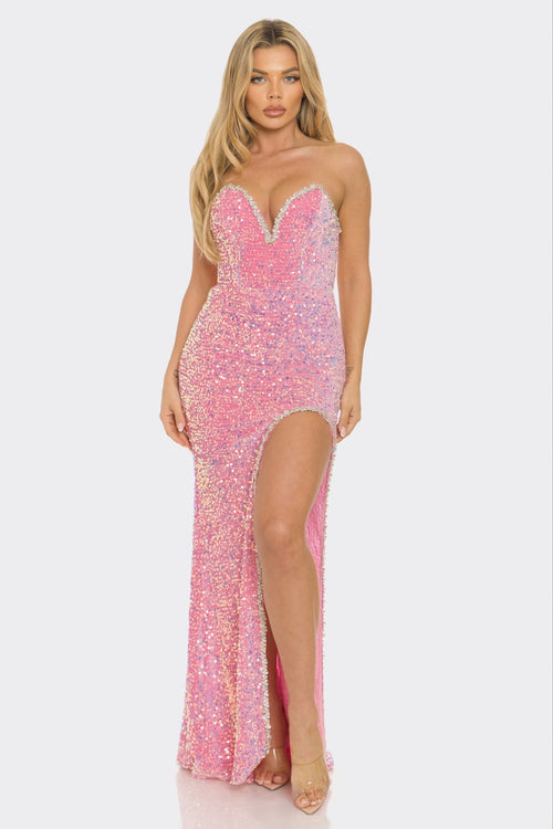 Queen Bella Dress | Pink