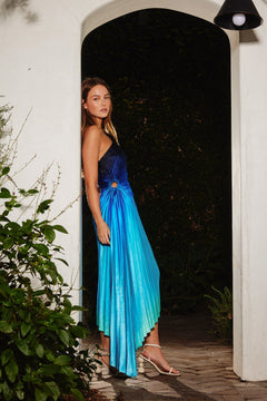 Santorini Dreams Dress | Blue