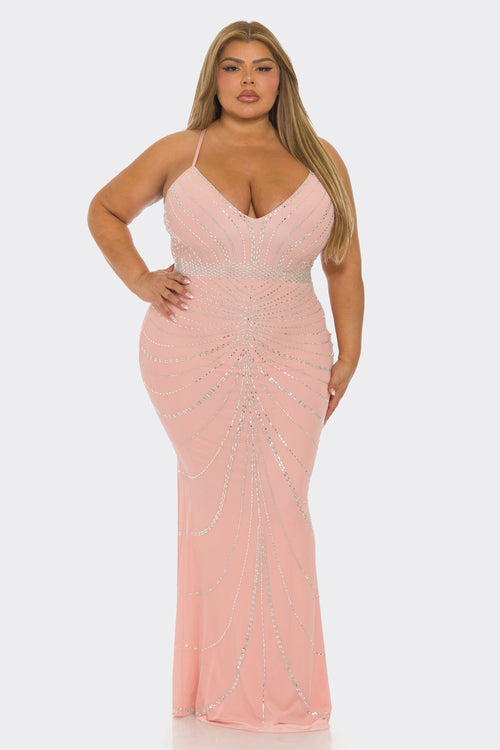 Queen Hannah Dress | Pink