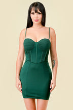 Party Time Dress | Hunter Green