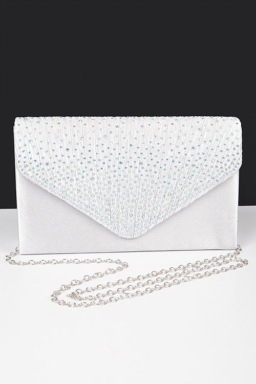 Dreamy Night Clutch | Silver