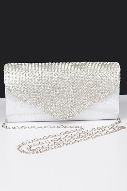 Check Me Out Clutch (Silver)