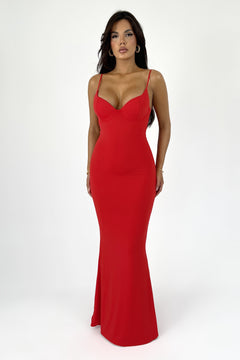 The Fina Dress | Red