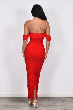 Hugs & Kisses Dress | Red