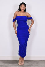 Hugs & Kisses Dress | Royal Blue