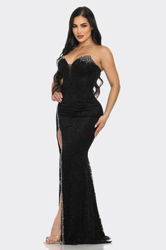 Queen Esmeralda Dress | Black