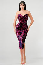 Dance All Night Dress | Eggplant