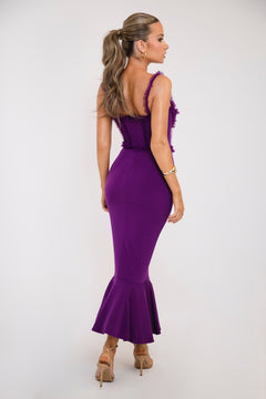 The Kathrine Dress | Purple