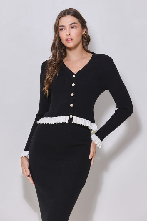 The Holly Two-Piece Set | Black